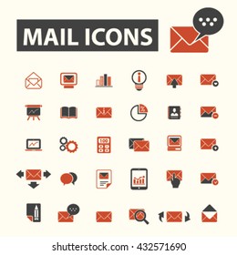 iconos de correo

