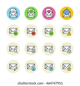 Mail icons