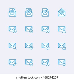 Mail icons