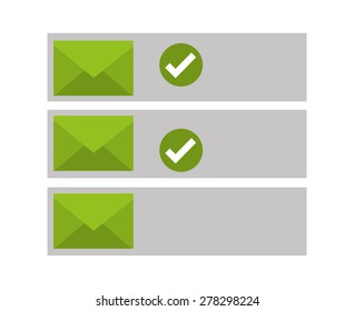 mail icons design, vector illustration eps10 graphic 