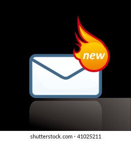 Mail icons - hot