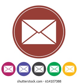Mail icon.Vector illustration
