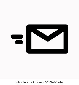 Mail icon,vector illustration. Flat design style. vector mail icon illustration isolated on White background, mail icon Eps10. mail icons graphic design vector symbols.