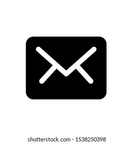 Mail icon,vector illustration. Flat design style. vector mail icon illustration isolated on White background, mail icon Eps10. mail icons graphic design vector symbols.