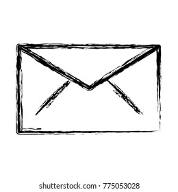 Mail isolated symbol