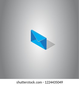 Mail isometric vector icon