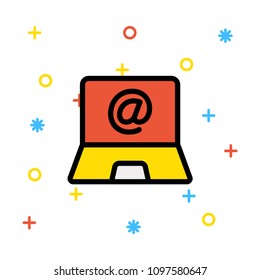 mail laptop contact us 