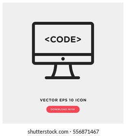 Mail with laptop vector icon