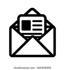 mail letter envelope post postal correspondence letter post newsletter vector  isolated and flat illustration