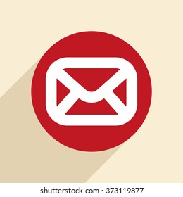 Mail letter icon