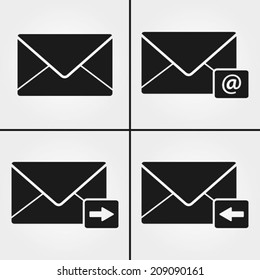 Mail Letter Icons 