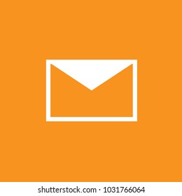Mail, letter, message, envelope icon, stock vector, eps10.