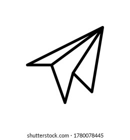 E-Mail, Brief, Papierfahndungssymbol Logo, Vektorgrafik einzeln. E-Mail und Business Icon Set. Bearbeitbarer Stroke und Pixel perfekt.