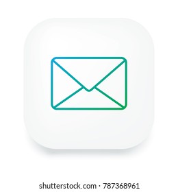 Mail line icon