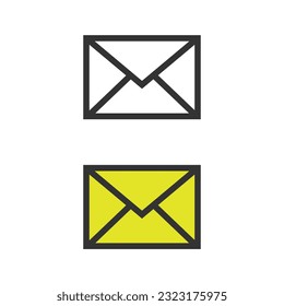 Mail Line Icon Vector Design.