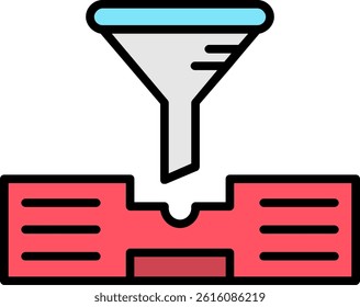 Mail Line Vector Icon Design
