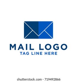 Envelope Icon Logo Stock Vector (Royalty Free) 1038071131