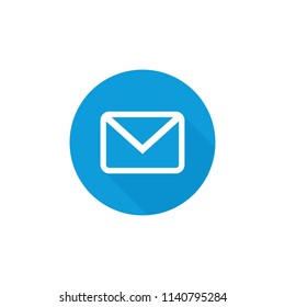 Mail logo. Letter Icon. envelope and post symbol. Vector eps 08.