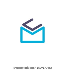 mail Logo symbol and icon Template vector
