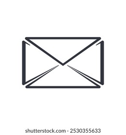Mail Logo Vector Icon Template Illustration