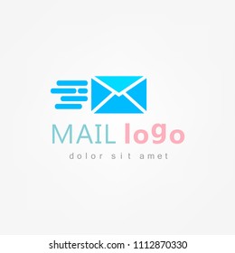 Mail logo. Vector illustration