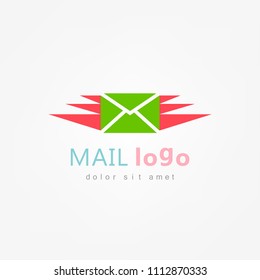 Mail logo. Vector illustration