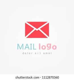 Mail logo. Vector illustration