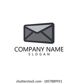 Mail Logo Vector Template Icon Stock Vector (Royalty Free) 1857889951