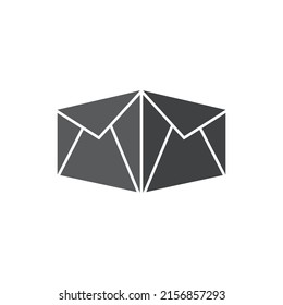 E-Mail-Logo, Vektorgrafik-Symbol