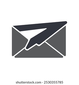 Mail logo vector template icon
