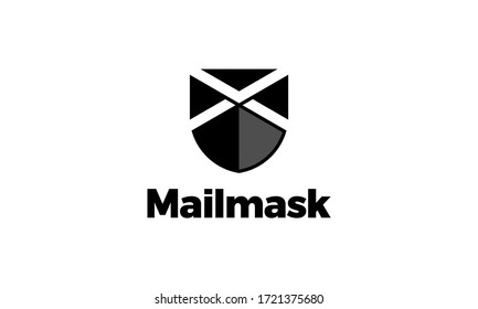 Mail Mask Logo Design Inspiration