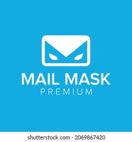 E-Mail-Maske-Logo-Symbol Vektorvorlage