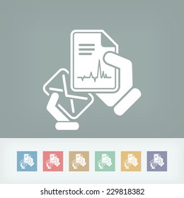 Mail with a medical document