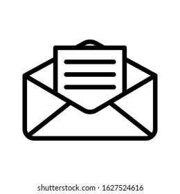 mail, message, communication icon vector. editable vector icon illustration on white background