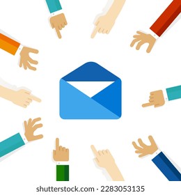 Mail message envelope communication contact modern technology internet