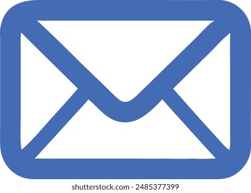 correo, mensaje, sobre, comunicación, correo electrónico, Vector de icono de carta.