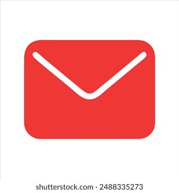 Correo, mensaje, sobre, comunicación, correo electrónico, carta, bandeja de entrada, enviar, icono de contacto Vector.