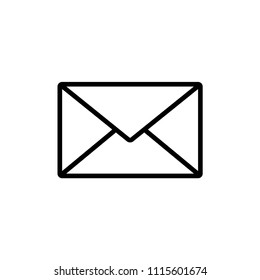 mail - message icon vector