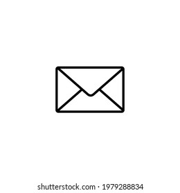mail message icon vector sign symbol