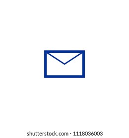 Mail message line vector icon