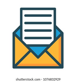 mail message  open 
