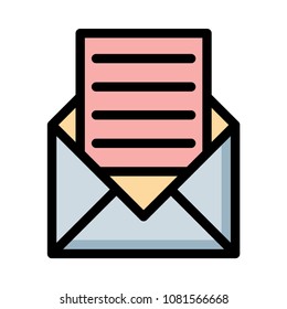 MAIL message open 