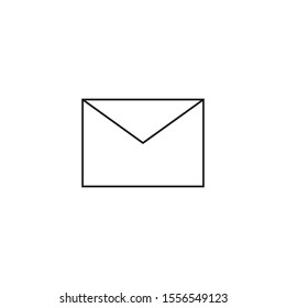 Mail, messages, contact us web icon EPS Vector
