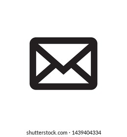 mail minimalist symbol vector icon logo design
