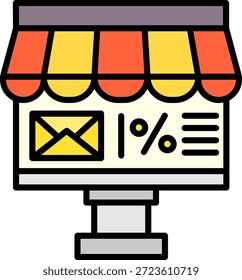 Correo Nuevo Vector de diseño de iconos creativos