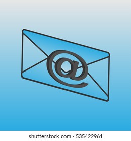 Mail. New letter. E-correspondence