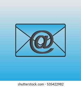 Mail. New letter. E-correspondence