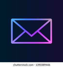 mail nolan icon. Simple thin line, outline vector of web icons for UI and UX, website or mobile application