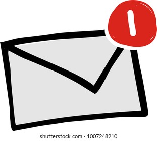 Mail notice icon