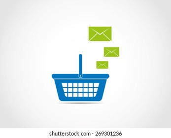 Mail Notifications Basket Daily Goods